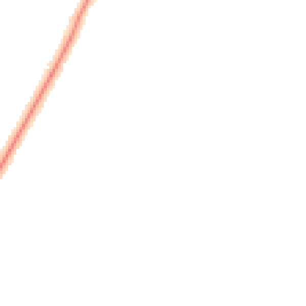 Night-time road noise heatmap for HP13 6DQ