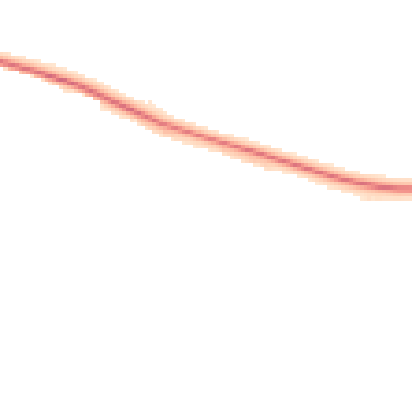 Night-time road noise heatmap for HP14 3BN