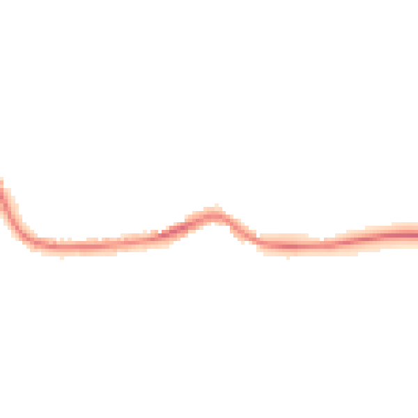 Night-time road noise heatmap for HP18 0JA