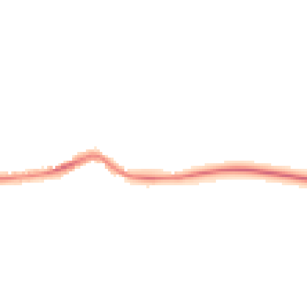 Night-time road noise heatmap for HP18 0NB