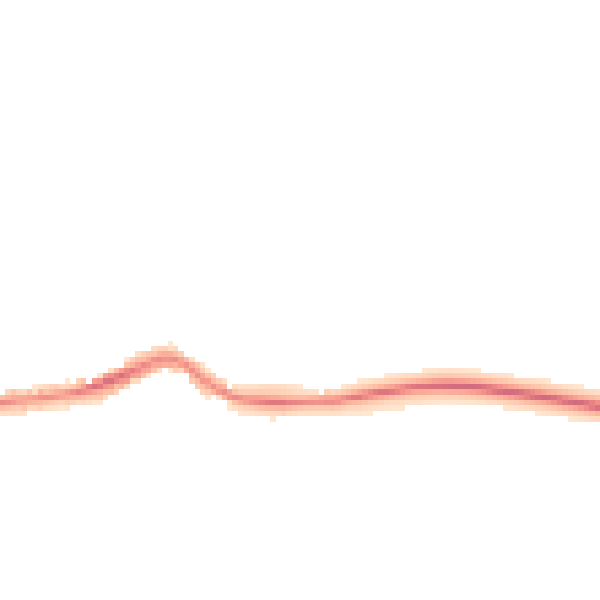 Night-time road noise heatmap for HP18 0ND