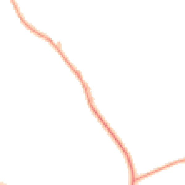 Daytime road noise heatmap for HP18 0WA