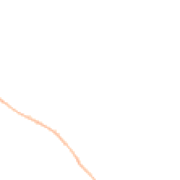 Night-time road noise heatmap for HP18 9BU