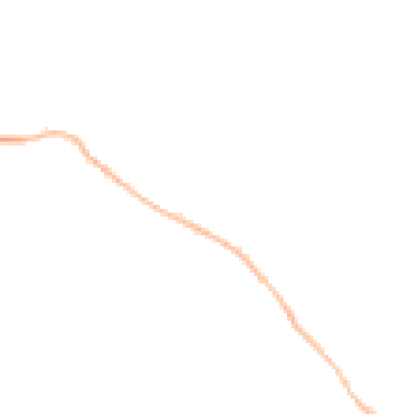 Night-time road noise heatmap for HP18 9GD