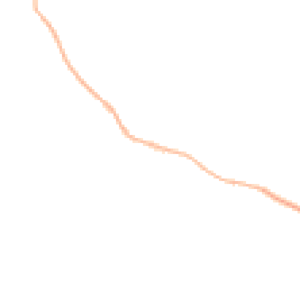 Night-time road noise heatmap for HP18 9PN