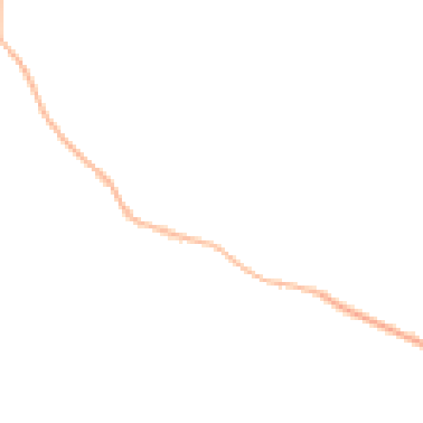 Night-time road noise heatmap for HP18 9PW