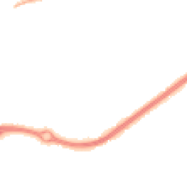 Night-time road noise heatmap for HP2 4DD