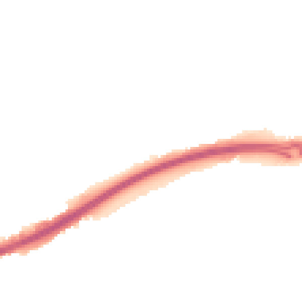 Night-time road noise heatmap for HP2 4LH