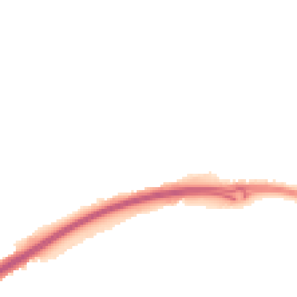 Night-time road noise heatmap for HP2 4LP