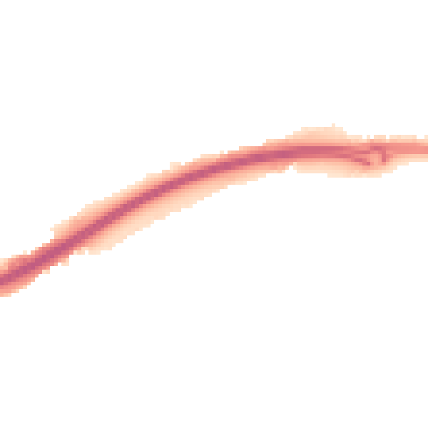 Night-time road noise heatmap for HP2 4UG