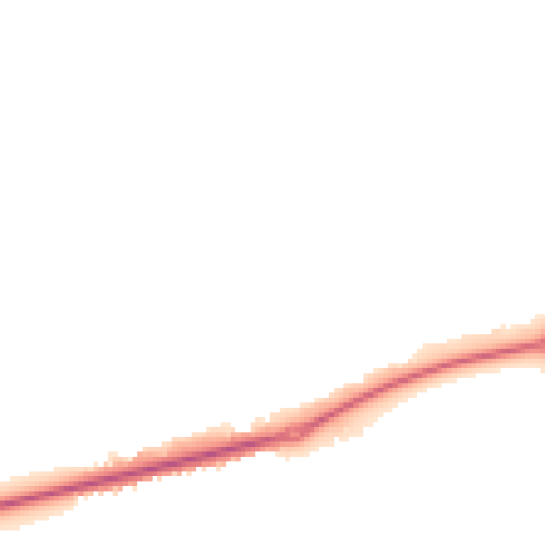 Night-time road noise heatmap for HP2 6AD