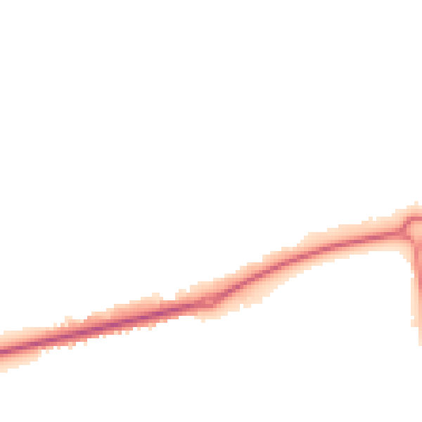 Night-time road noise heatmap for HP2 6BY