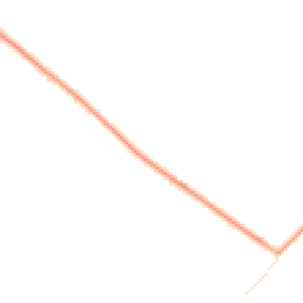Daytime road noise heatmap for HP2 6HJ