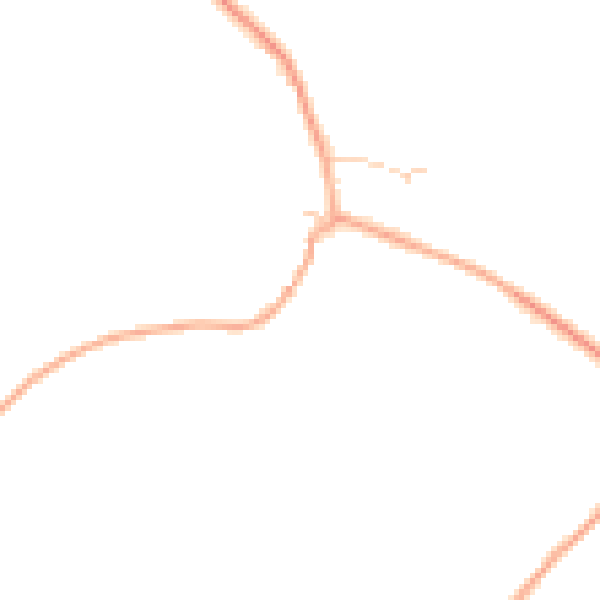 Daytime road noise heatmap for HP2 6HZ