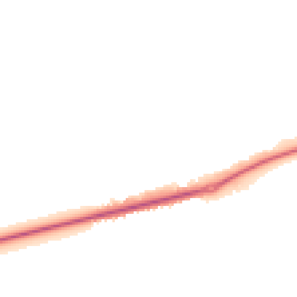 Night-time road noise heatmap for HP2 6NX