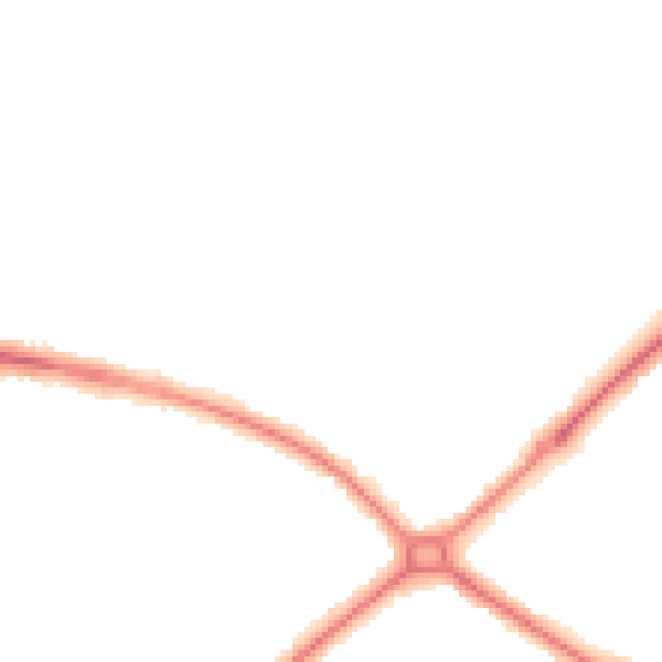 Night-time road noise heatmap for HP20 2BY