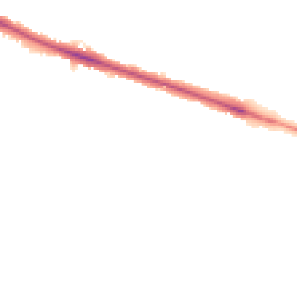 Night-time road noise heatmap for HP21 7AF