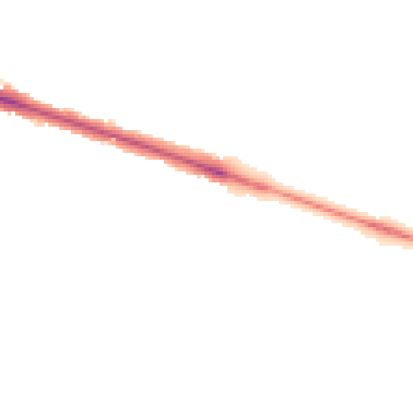 Night-time road noise heatmap for HP21 7AP