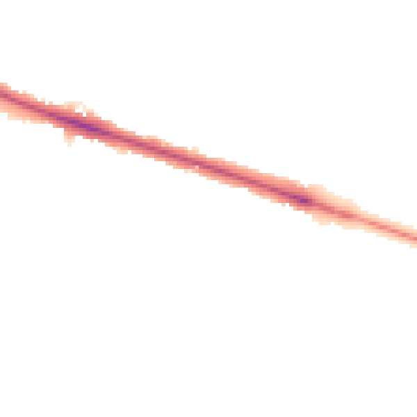 Night-time road noise heatmap for HP21 7AQ