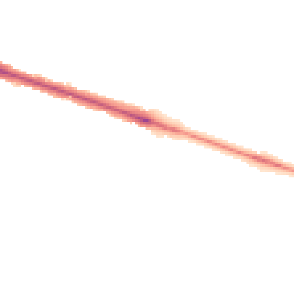 Night-time road noise heatmap for HP21 7BA