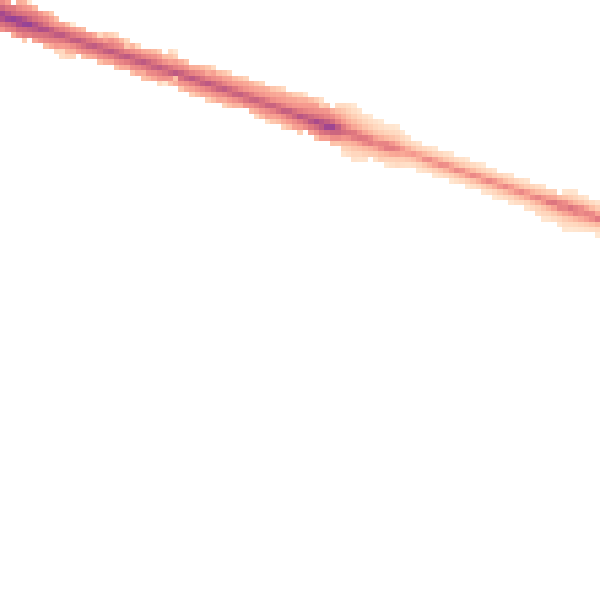 Night-time road noise heatmap for HP21 7BQ