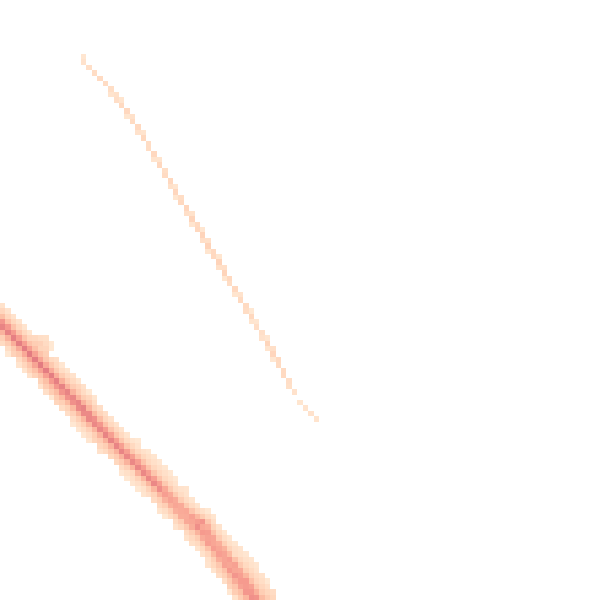 Night-time road noise heatmap for HP21 7ED