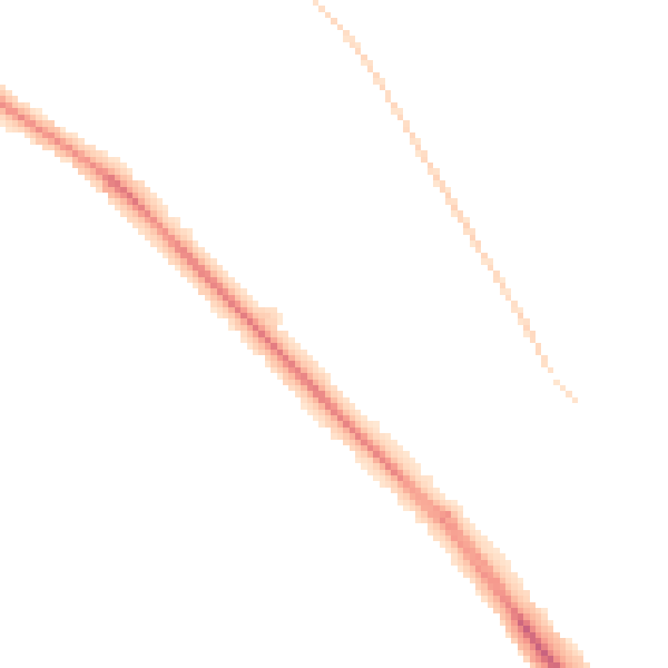 Night-time road noise heatmap for HP21 7EZ