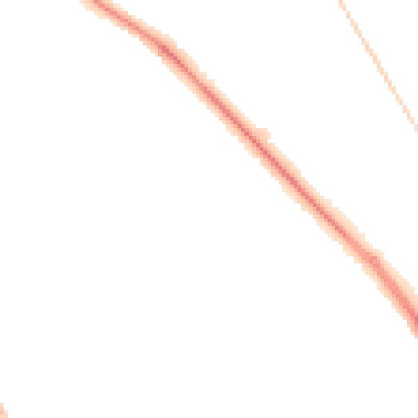 Night-time road noise heatmap for HP21 7NR