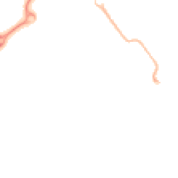 Night-time road noise heatmap for HP21 8QB