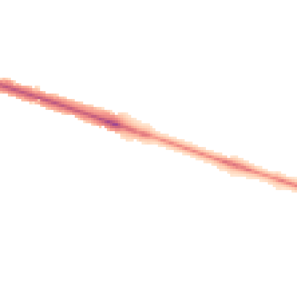 Night-time road noise heatmap for HP21 9BB