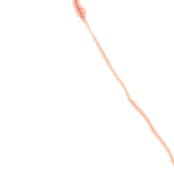 Night-time road noise heatmap for HP21 9FU