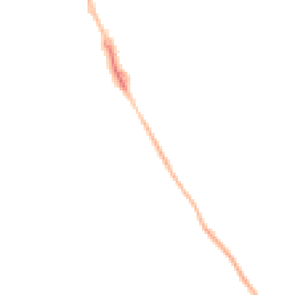 Night-time road noise heatmap for HP21 9GH