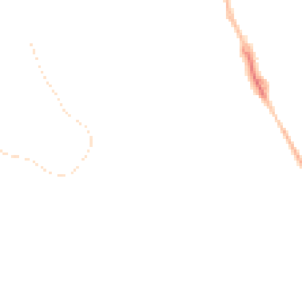 Night-time road noise heatmap for HP21 9JJ