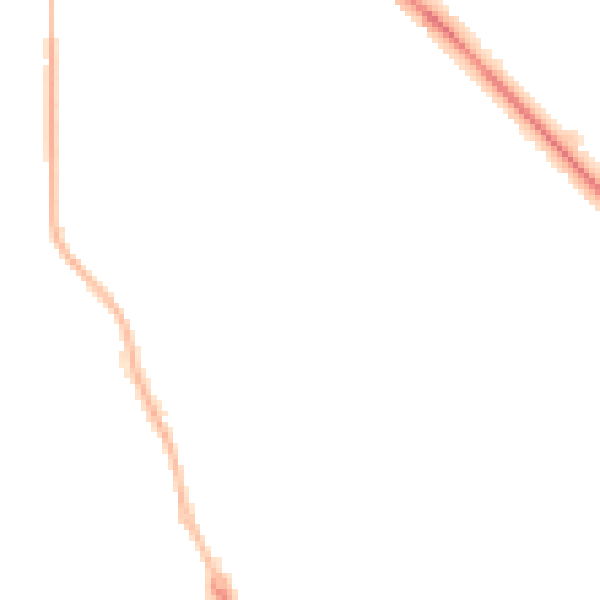 Night-time road noise heatmap for HP21 9PN