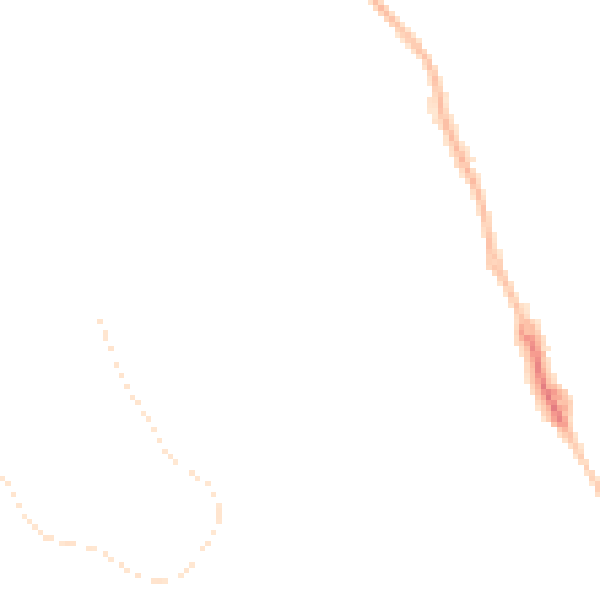 Night-time road noise heatmap for HP21 9QZ