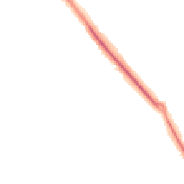 Night-time road noise heatmap for HP21 9YF