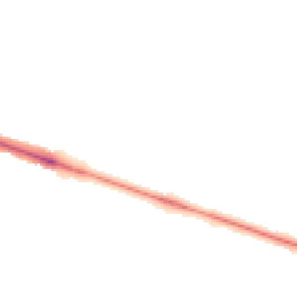 Night-time road noise heatmap for HP22 3AN