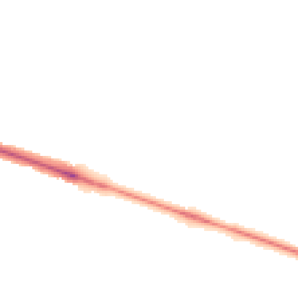 Night-time road noise heatmap for HP22 3BA