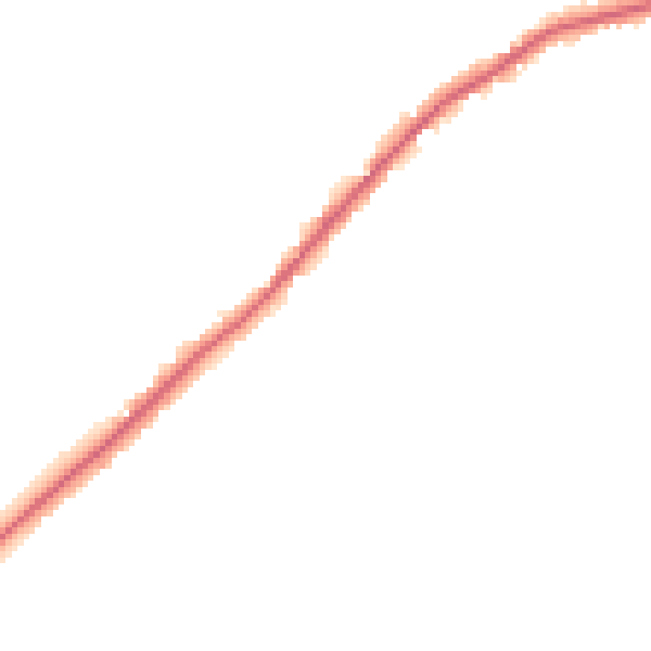 Night-time road noise heatmap for HP22 5ED