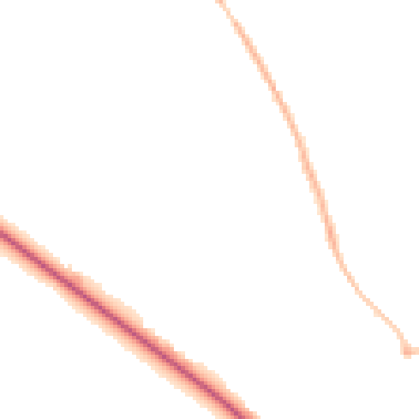 Night-time road noise heatmap for HP22 6DJ