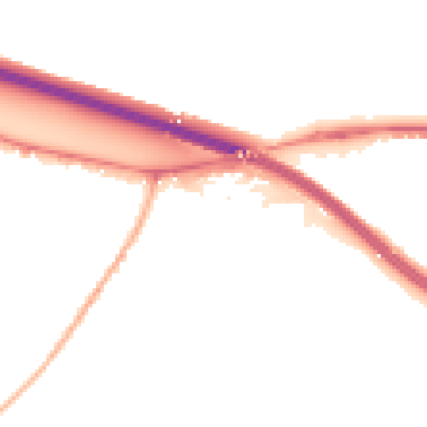 Night-time road noise heatmap for HP3 0BA