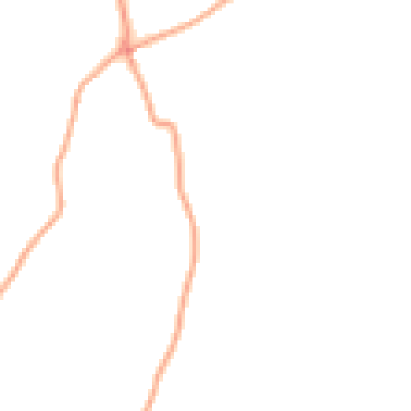Daytime road noise heatmap for HP3 0BP