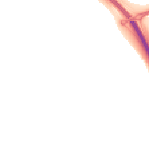 Night-time road noise heatmap for HP3 0BU