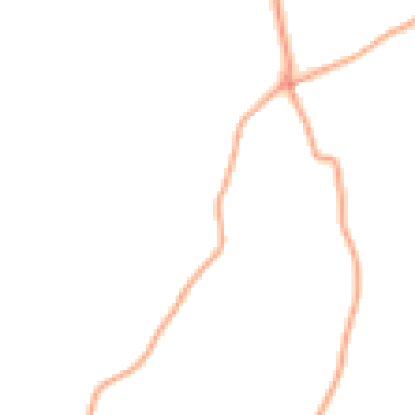 Daytime road noise heatmap for HP3 0BW