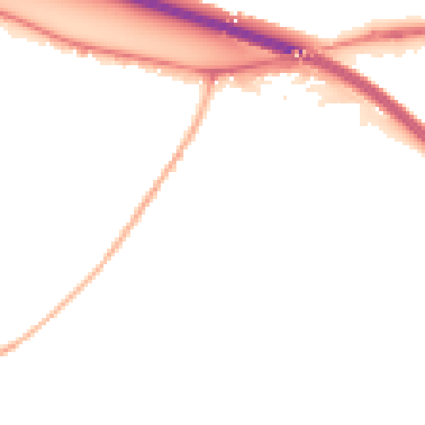 Night-time road noise heatmap for HP3 0DD