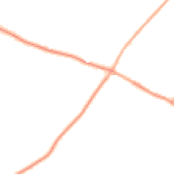 Daytime road noise heatmap for HP3 0RL