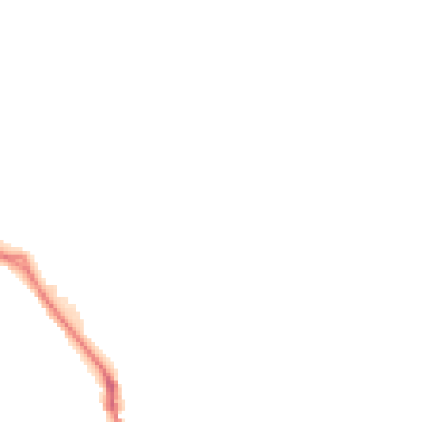 Night-time road noise heatmap for HP3 8AY