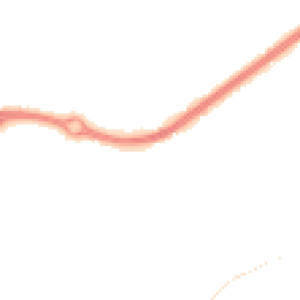 Night-time road noise heatmap for HP3 8DL