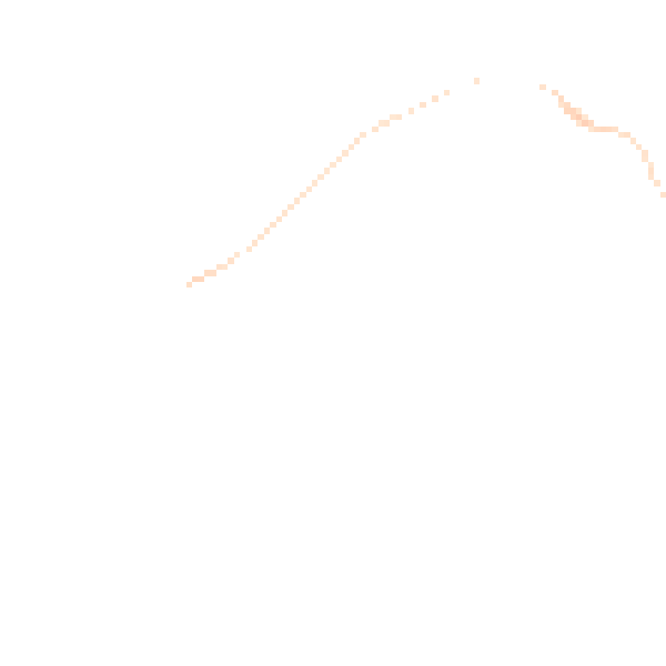Night-time road noise heatmap for HP3 8JE