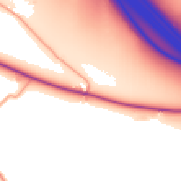 Daytime road noise heatmap for HP3 8LA